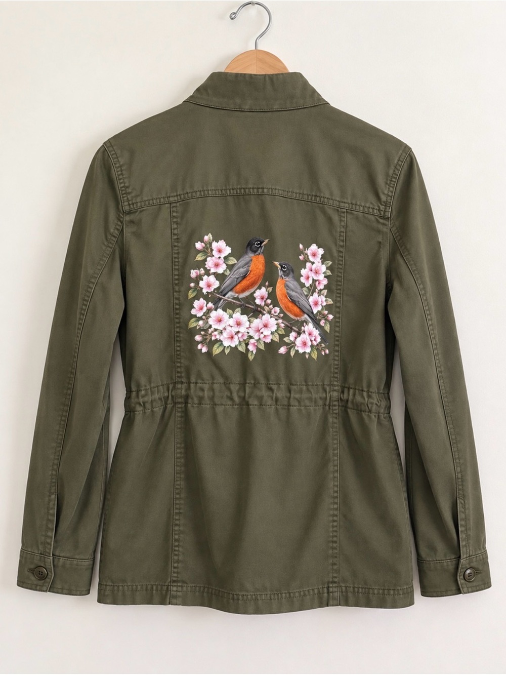 GAP | Medium | Olive Utility Jacket | Bird & Blossom Boutique